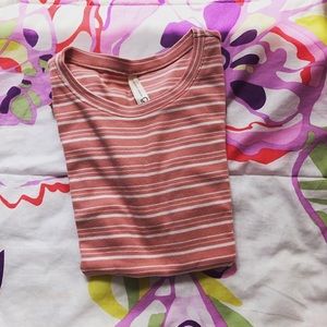 basic striped tee